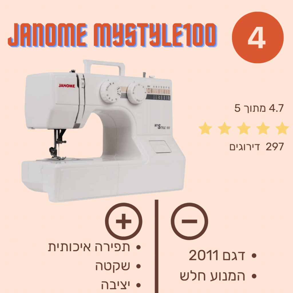 Janome mystyle 100