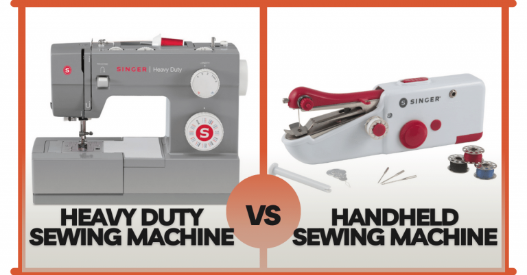 Handheld Sewing Machine vs. Heavy Duty Sewing Machine: Choosing the Best Sewing Machine for Beginners